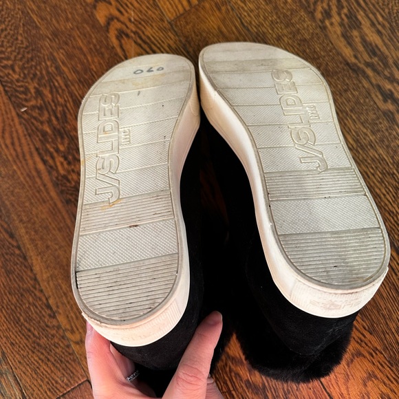 Black J/slides shoes - Picture 4 of 4